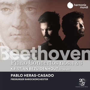 Kristian Bezuidenhout - Beethoven Piano Concertos Nos. 1 & 3 in the group CD / Klassiskt at Bengans Skivbutik AB (4143615)