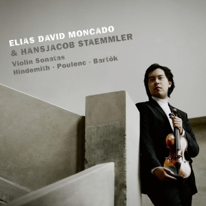 Moncado Elias David & Hansjacob Staemmle - Poulenc Hindemith Bartok Violin Sonatas in the group CD / Klassiskt,Övrigt at Bengans Skivbutik AB (4145627)