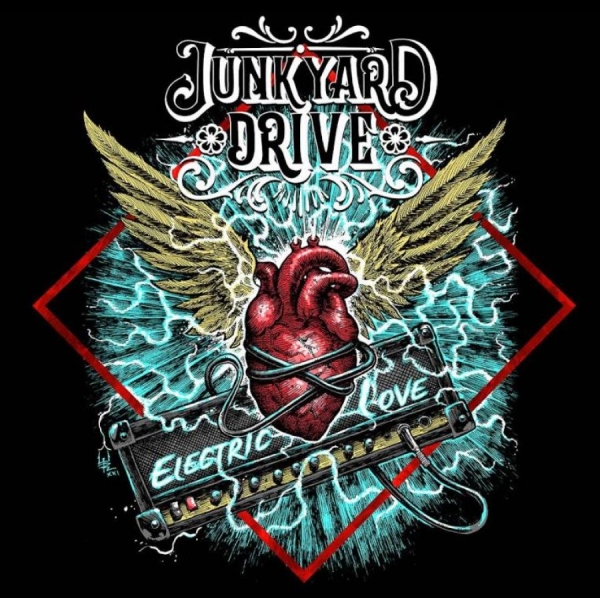 Junkyard Drive - Electric Love (Light Blue) in the group VINYL / Bestsellers at Bengans Skivbutik AB (4145915)