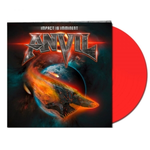 Anvil - Impact Is Imminent (Clear Red Vinyl in the group VINYL / Hårdrock at Bengans Skivbutik AB (4146899)