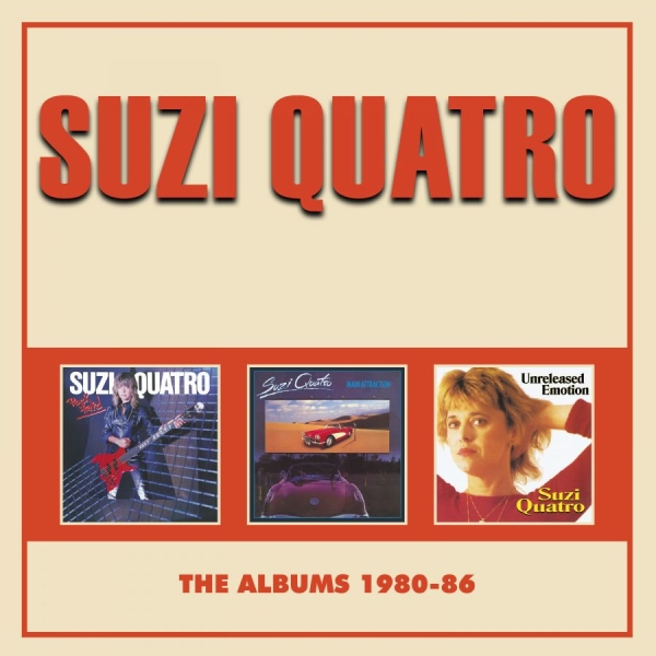 Quatro Suzi - Albums 1980-86 in the group CD / Pop at Bengans Skivbutik AB (4147245)
