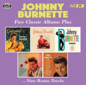 Johnny Burnette - Five Classic Albums Plus in the group CD / Pop-Rock at Bengans Skivbutik AB (4147266)