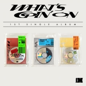 OMEGA X - 1st Single [WHAT'S GOIN' ON] 3 Set Ver in the group Minishops / K-Pop Minishops / K-Pop Miscellaneous at Bengans Skivbutik AB (4152580)