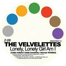 Velvettes / Gladys Knight & The Pip - Lonely Lonely Girl Am I in the group VINYL / RNB, Disco & Soul at Bengans Skivbutik AB (4153048)