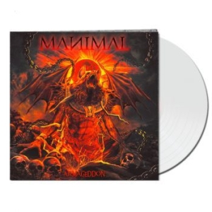 Manimal - Armageddon (White Vinyl Lp) in the group VINYL / Hårdrock/ Heavy metal at Bengans Skivbutik AB (4153097)