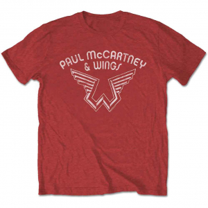 Paul McCartney - Paul McCartney Unisex T-Shirt: Wings Log in the group OTHER / Övrigt / at Bengans Skivbutik AB (4153800r)