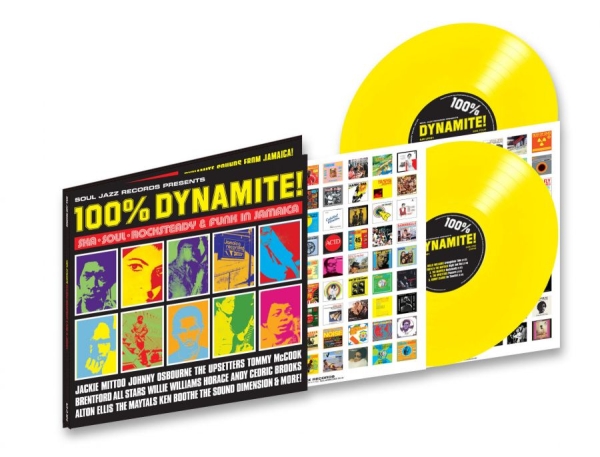 Various Artists - 100% Dynamite in the group OUR PICKS / Record Store Day / RSD 2013-2024 at Bengans Skivbutik AB (4155567)