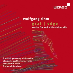 Rihm Wolfgang - Edge - Works For & With Violoncello in the group Externt_Lager /  at Bengans Skivbutik AB (4156380)