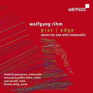 Rihm Wolfgang - Edge - Works For & With Violoncello in the group Externt_Lager /  at Bengans Skivbutik AB (4156380)