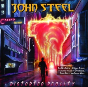 John Steel - Distorted Reality (2 Cd) in the group CD / Hårdrock/ Heavy metal at Bengans Skivbutik AB (4156854)