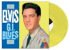 Presley Elvis - G.I. Blues (Yellow Vinyl Lp) in the group VINYL / Pop-Rock at Bengans Skivbutik AB (4157442)