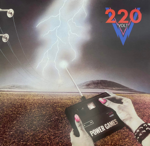 220 Volt - Power Games (Ltd. Crystal Clear & White  in the group VINYL / Hårdrock at Bengans Skivbutik AB (4158508)