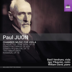 Juon Paul - Chamber Music For Viola in the group Externt_Lager /  at Bengans Skivbutik AB (4159781)