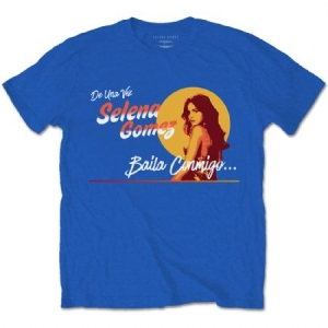 Selena Gomez - Selena Gomez Unisex T-Shirt: Mural (Small) in the group MERCH / T-Shirt / Summer T-shirt 23 at Bengans Skivbutik AB (4160931r)