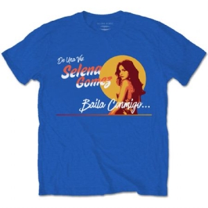 Selena Gomez - Selena Gomez Unisex T-Shirt: Mural (Smal in the group MERCH / T-Shirt / Summer T-shirt 23 at Bengans Skivbutik AB (4160931r)