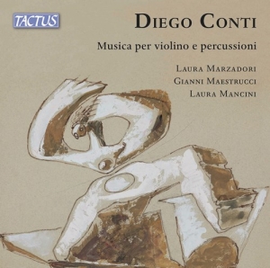 Conti Diego - Musica Per Violino E Percussioni in the group Externt_Lager /  at Bengans Skivbutik AB (4162277)