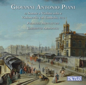 Piani Giovanni Antonio - 12 Sonate A Violino Solo E Violonce in the group Externt_Lager /  at Bengans Skivbutik AB (4162316)