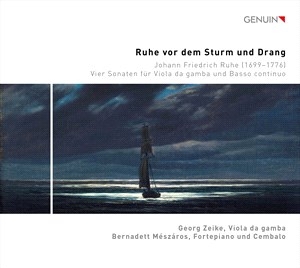 Ruhe Johann Friedrich - Ruhe Vor Dem Sturm Und Drang in the group Externt_Lager /  at Bengans Skivbutik AB (4167508)