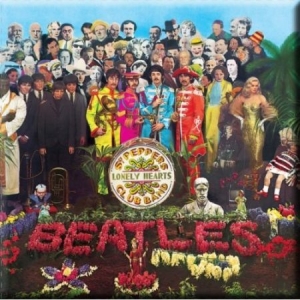 The Beatles - Sgt Pepper Magnet in the group Minishops / Beatles at Bengans Skivbutik AB (4168422)