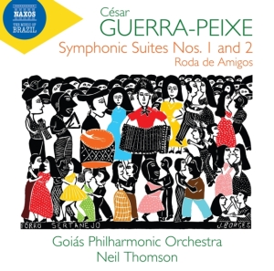 Guerra-Peixe Cesar - Symphonic Suites Nos. 1 & 2 Roda D in the group Externt_Lager /  at Bengans Skivbutik AB (4170756)