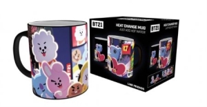 BT21 Times Square Heat Change Mug in the group OTHER / Merchandise at Bengans Skivbutik AB (4171288)