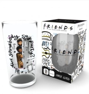 Friends Party Large Glass in the group Labels /  at Bengans Skivbutik AB (4171292)
