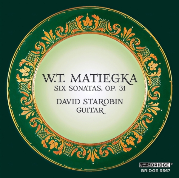 Starobin David - Matiegka: Six Sonatas, Op. 31 in the group CD / Klassiskt at Bengans Skivbutik AB (4171593)