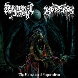 Terminal Nation / Kruelty - Ruination Of Imperialism in the group VINYL / Hårdrock at Bengans Skivbutik AB (4171663)