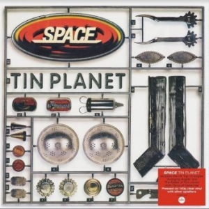 Space - Tin Planet (Clear/Silver Vinyl) in the group VINYL / Pop at Bengans Skivbutik AB (4172074)