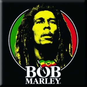 Bob Marley - Logo Face Magnet in the group OTHER / Merchandise at Bengans Skivbutik AB (4172237)