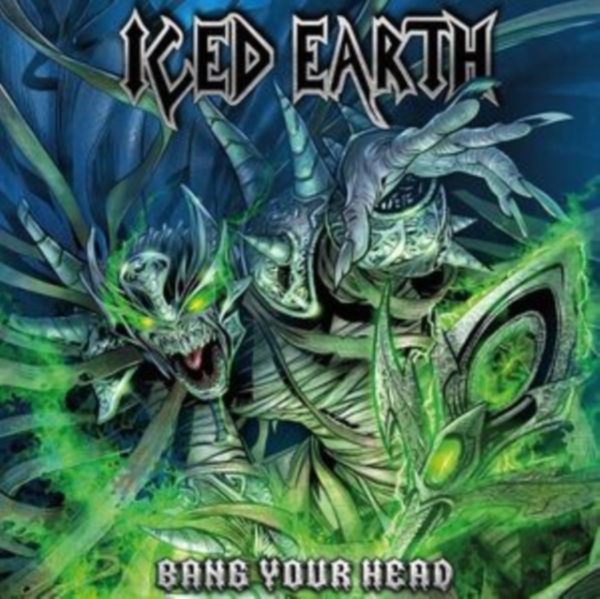 Iced Earth - Bang Your Head (2 Lp Blue Vinyl) in the group VINYL / Hårdrock/ Heavy metal at Bengans Skivbutik AB (4172673)