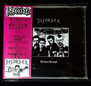 Disorder - Distort Bristol in the group CD / Rock at Bengans Skivbutik AB (4172687)