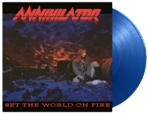 Annihilator - Set The World On.. -Clrd- in the group VINYL / Hårdrock at Bengans Skivbutik AB (4173912)