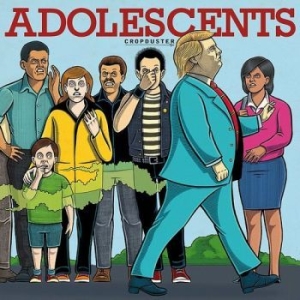 Adolescents - Cropduster (Limited Gold Vinyl Lp) in the group VINYL / Rock at Bengans Skivbutik AB (4173937)