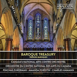 Zukerman Pinchas Forsyth Amanda - Baroque Treasury in the group Externt_Lager /  at Bengans Skivbutik AB (4176117)