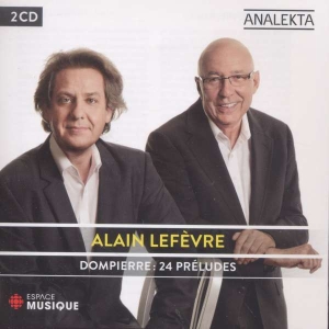 Lefèvre Alain - Dompierre: 24 Preludes in the group Externt_Lager /  at Bengans Skivbutik AB (4176182)