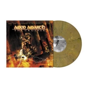 Amon Amarth - Crusher (Brown Beige Marbled Vinyl) in the group Minishops / Amon Amarth at Bengans Skivbutik AB (4176231)