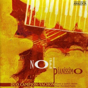 Duo Campion-Vachon - Noël Pianissimo in the group CD / Julmusik,Klassiskt at Bengans Skivbutik AB (4176294)