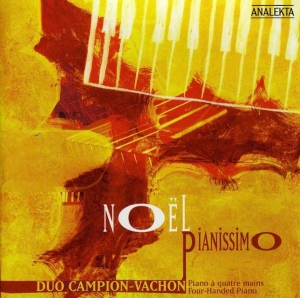Duo Campion-Vachon - Noël Pianissimo in the group OUR PICKS / Christmas music on Vinyl & CD at Bengans Skivbutik AB (4176294)