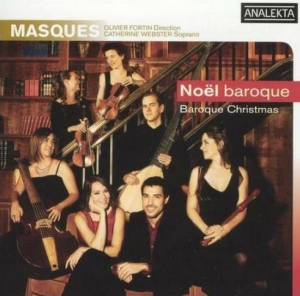 Masques Fortin Olivier - Baroque Christmas in the group OUR PICKS / Christmas music on Vinyl & CD at Bengans Skivbutik AB (4176316)