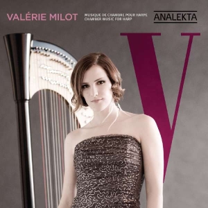 Milot Valérie - V - Chamber Music For Harp in the group Externt_Lager /  at Bengans Skivbutik AB (4176758)