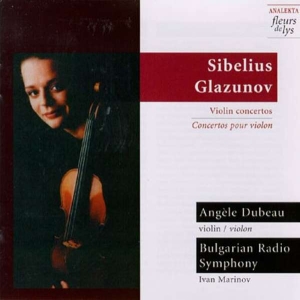 Dubeau Angèle - Sibelius, Glazunov: Violin Concerto in the group Externt_Lager /  at Bengans Skivbutik AB (4176774)