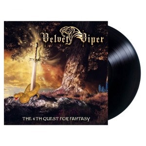 Velvet Viper - 4Th Quest For Fantasy (Black Vinyl in the group VINYL / Hårdrock at Bengans Skivbutik AB (4177098)