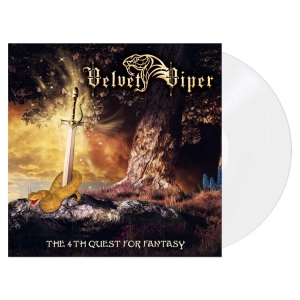 Velvet Viper - 4Th Quest For Fantasy (White Vinyl in the group VINYL / Hårdrock at Bengans Skivbutik AB (4177100)