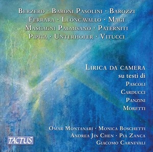 Various - Lirica Da Camera Su Testi Di Pascol in the group CD / Bestsellers at Bengans Skivbutik AB (4177152)