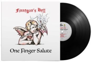 Finnegans Hell - One Finger Salute (Black Lp) in the group OUR PICKS / Sale Prices / SPD Summer Sale at Bengans Skivbutik AB (4177319)
