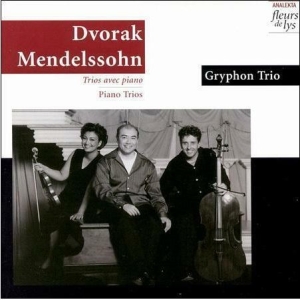 Gryphon Trio - Dvorak/Mendelssohn:  Piano Trios in the group Externt_Lager /  at Bengans Skivbutik AB (4177904)