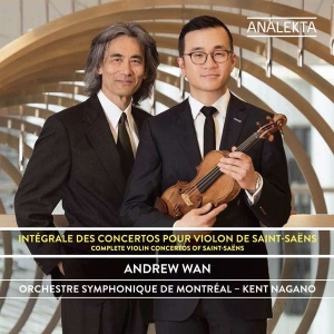 Wan Andrew Nagano Kent - Saint-Saens: Complete Violon Concer in the group Externt_Lager /  at Bengans Skivbutik AB (4178138)