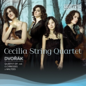 Cecilia String Quartet - Dvorak: Cypresses & String Quartet in the group Externt_Lager /  at Bengans Skivbutik AB (4178153)