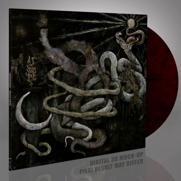 Hierophant - Death Siege (Dark Red Vinyl Lp) in the group VINYL / Hårdrock at Bengans Skivbutik AB (4178638)